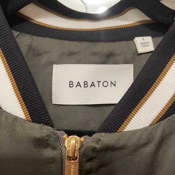 Babaton Chelsey Satin Bomber Jacket - Picture 3 of 13